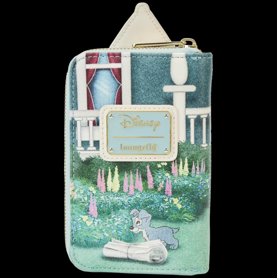 Disney Wallets<Lady And The Tramp Portrait House Zip Around Wallet