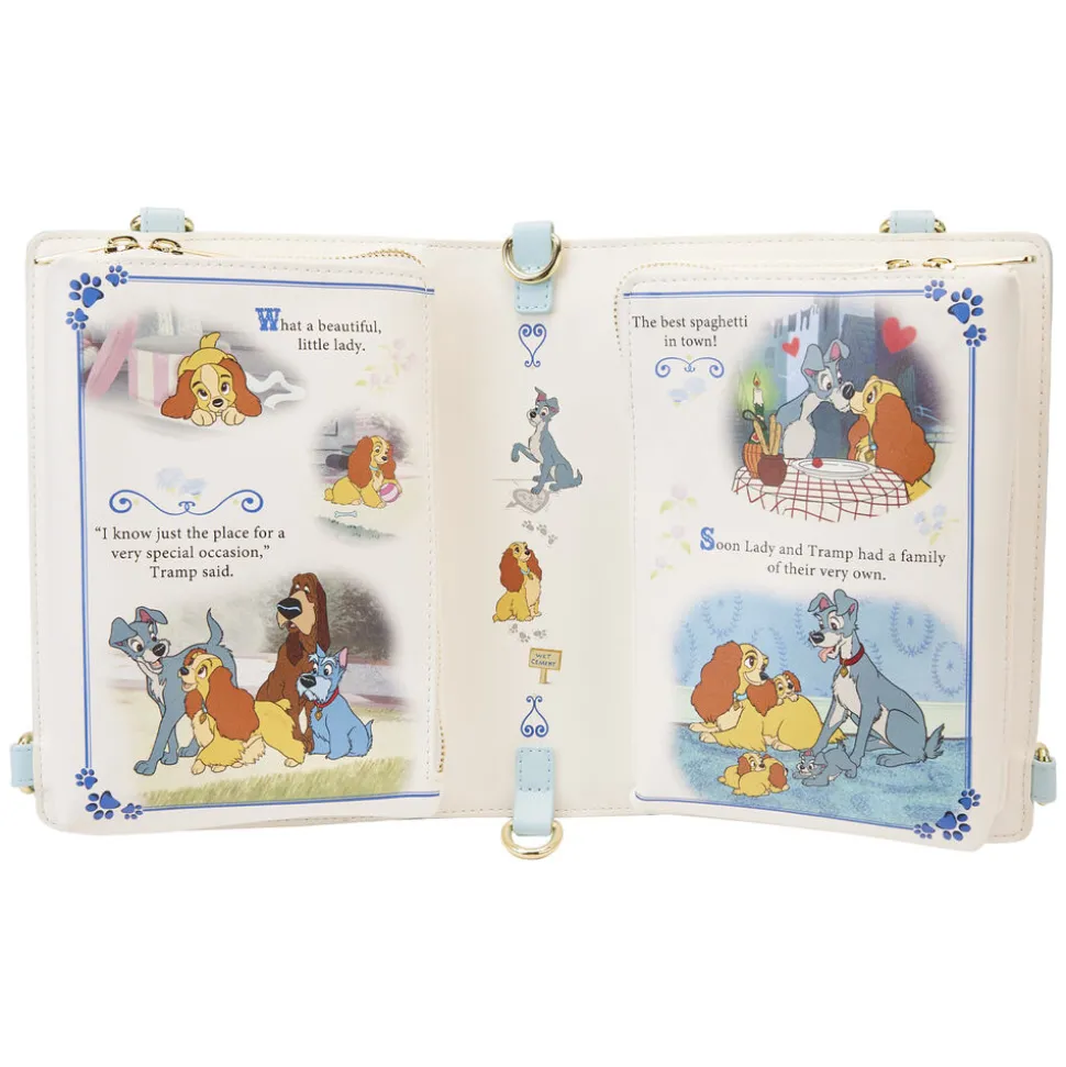 Disney Convertible Bags<Lady And The Tramp Storybook Convertible Backpack & Crossbody Bag