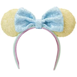Disney Ear Headbands<Limited Edition Exclusive - Minnie Mouse Pastel Sequin Ear Headband