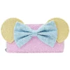 Disney Wallets<Limited Edition Exclusive - Minnie Mouse Pastel Sequin Zip Around Wallet