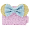 Disney Wallets<Limited Edition Exclusive - Minnie Mouse Pastel Sequin Card Holder