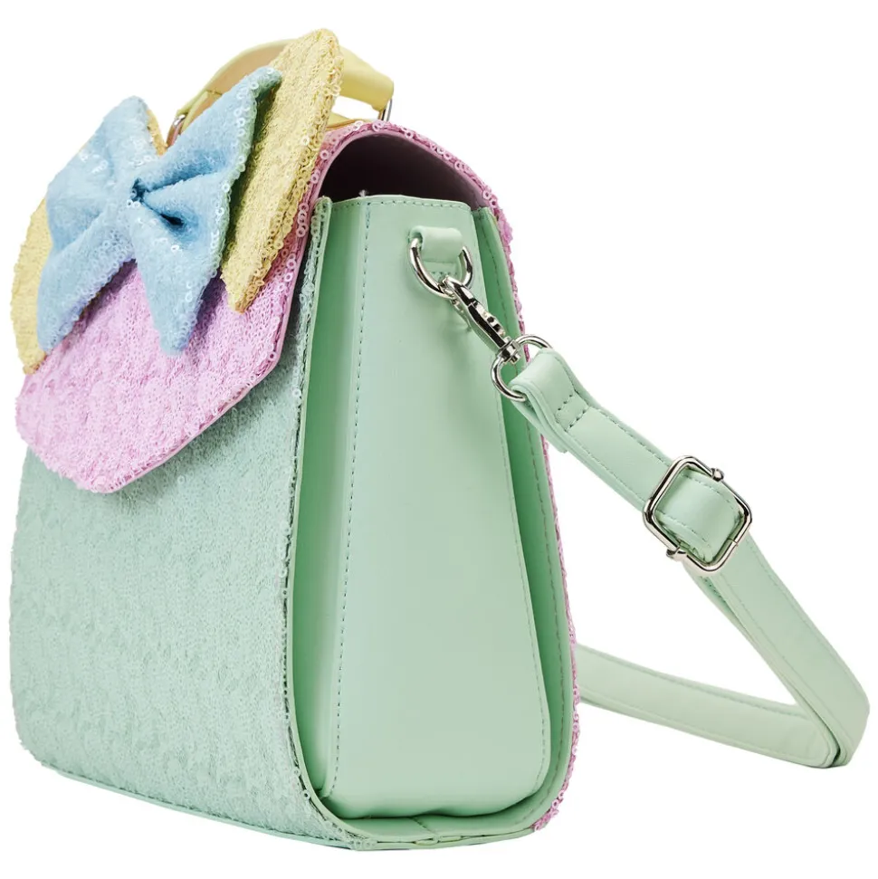 Disney Crossbody Bags<Limited Edition Exclusive - Minnie Mouse Pastel Sequin Crossbody Bag