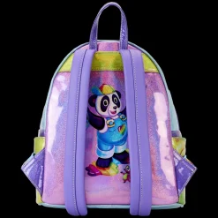 Lisa Frank Mini Backpacks< Holographic Glitter Color Block Mini Backpack