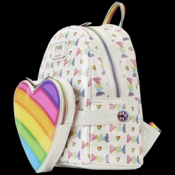 Lisa Frank Mini Backpacks< Rainbow Heart Mini Backpack With Waist Bag
