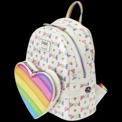 Lisa Frank Mini Backpacks< Rainbow Heart Mini Backpack With Waist Bag