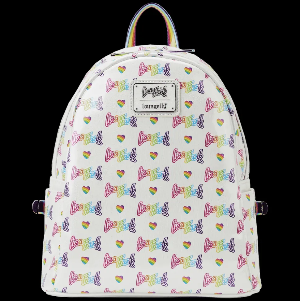 Lisa Frank Mini Backpacks< Rainbow Heart Mini Backpack With Waist Bag