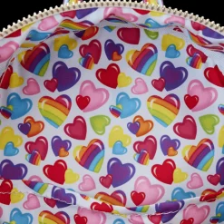 Lisa Frank Mini Backpacks< Rainbow Heart Mini Backpack With Waist Bag