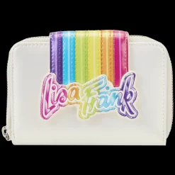 Lisa Frank Wallets< Rainbow Logo Zip Around Wallet
