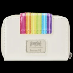 Lisa Frank Wallets< Rainbow Logo Zip Around Wallet