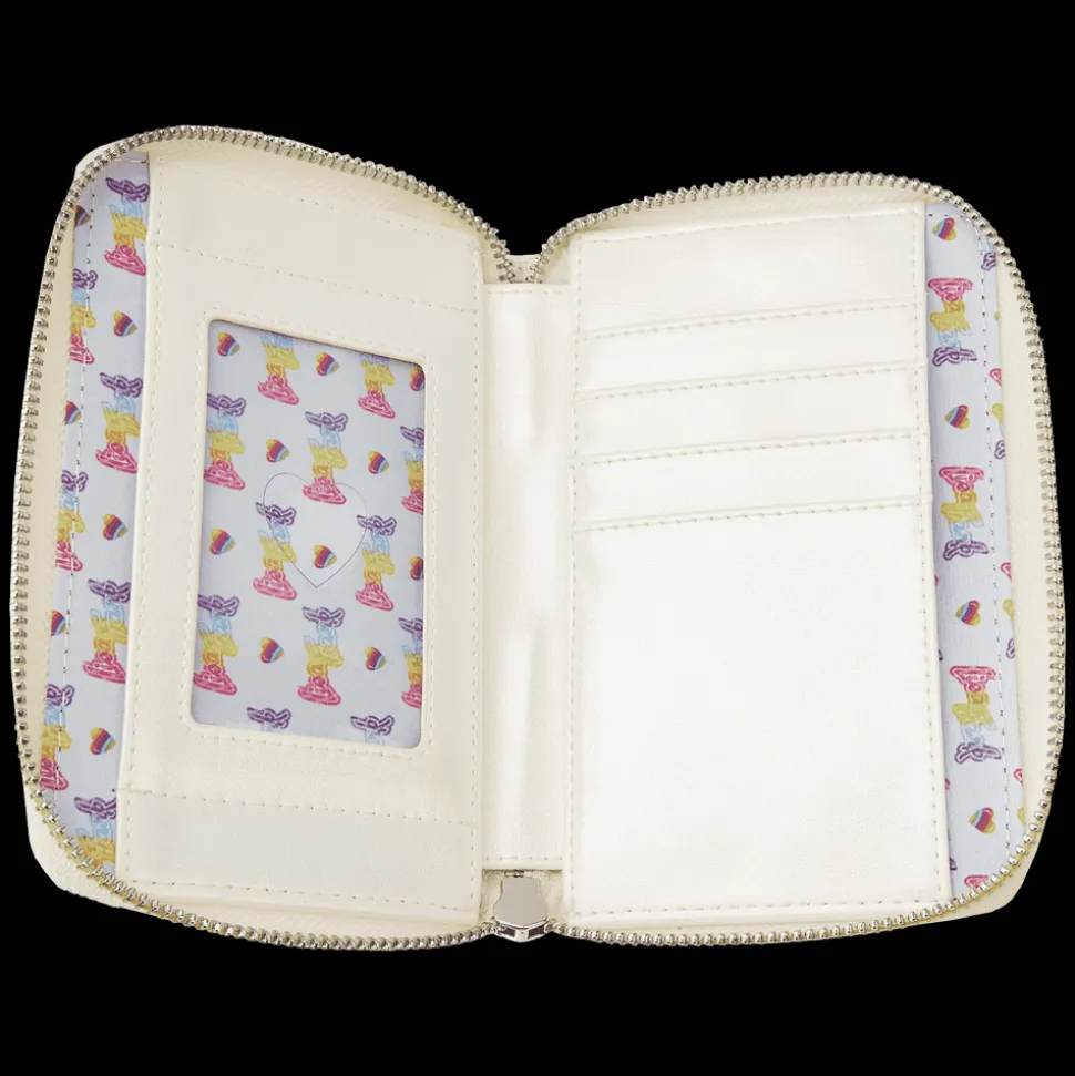 Lisa Frank Wallets< Rainbow Logo Zip Around Wallet