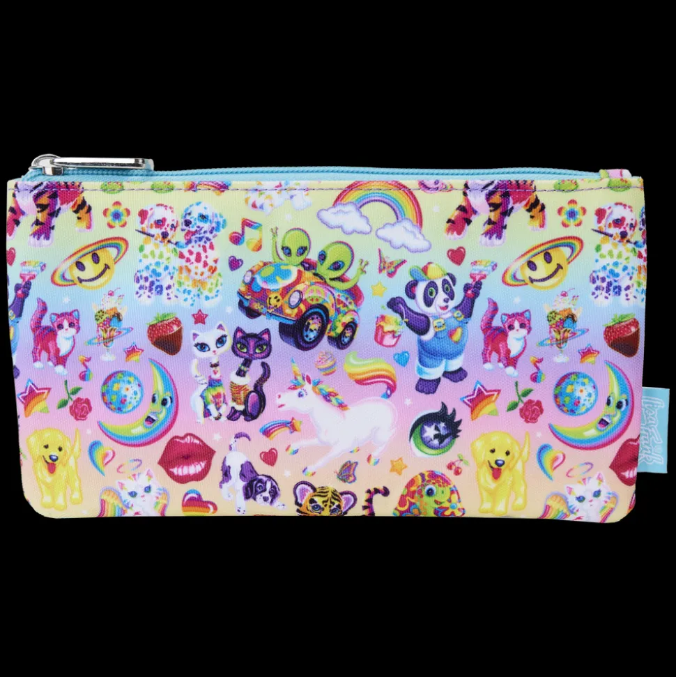 Lisa Frank Nylon Backpacks< Sticker All-Over Print Nylon Zipper Pouch
