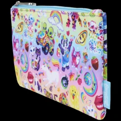 Lisa Frank Nylon Backpacks< Sticker All-Over Print Nylon Zipper Pouch