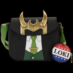 Marvel Crossbody Bags<Loki For Preseident Cosplay Crossbody Bag With Coin Bag