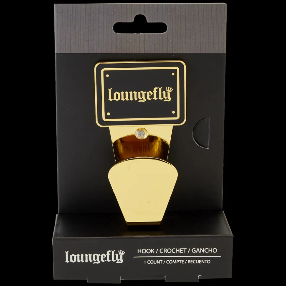 Loungefly Wall Hooks< Gold Metal Display Wall Hook