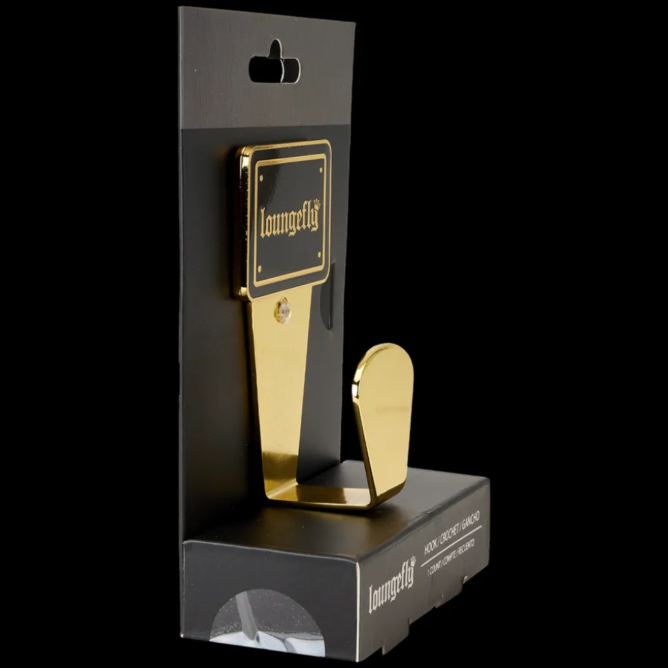 Loungefly Wall Hooks< Gold Metal Display Wall Hook