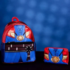 Marvel Wallets< Metallic Doctor Strange Cosplay Zip Around Wallet