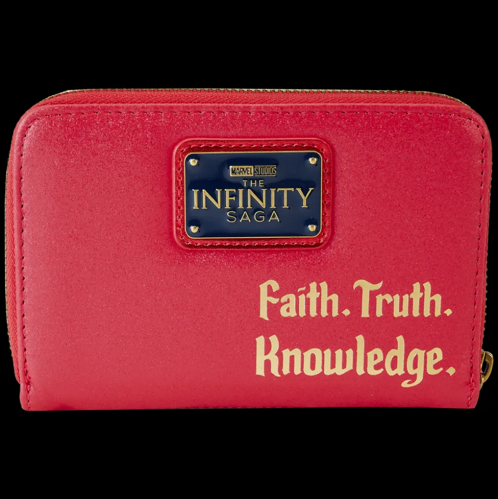 Marvel Wallets< Metallic Doctor Strange Cosplay Zip Around Wallet