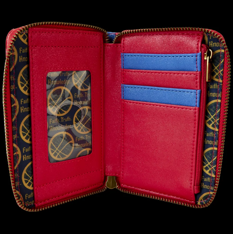 Marvel Wallets< Metallic Doctor Strange Cosplay Zip Around Wallet