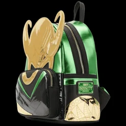 Marvel Mini Backpacks< Metallic Loki Cosplay Mini Backpack