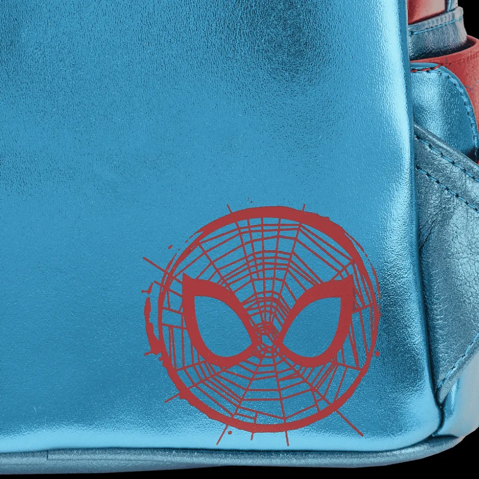 Marvel Mini Backpacks< Metallic Spider-Man Cosplay Mini Backpack