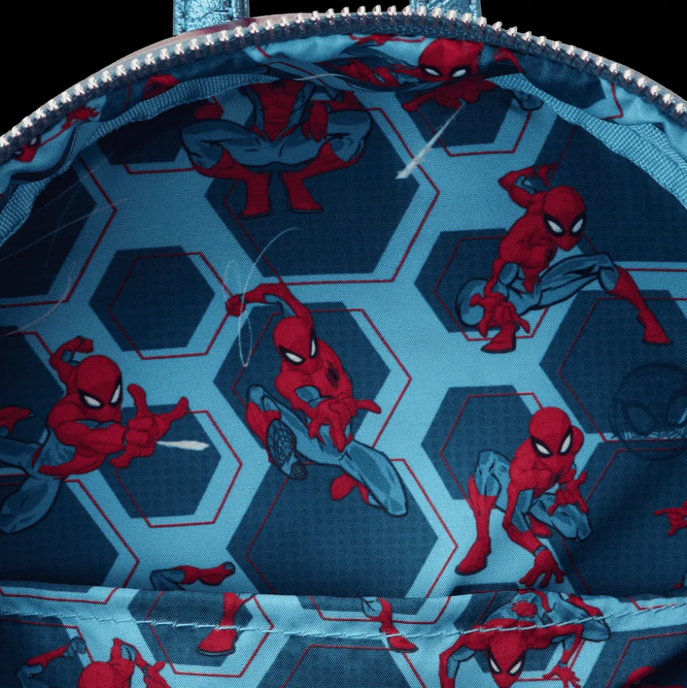 Marvel Mini Backpacks< Metallic Spider-Man Cosplay Mini Backpack