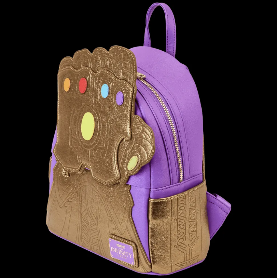 Marvel Mini Backpacks< Metallic Thanos Gauntlet Mini Backpack