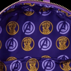 Marvel Mini Backpacks< Metallic Thanos Gauntlet Mini Backpack