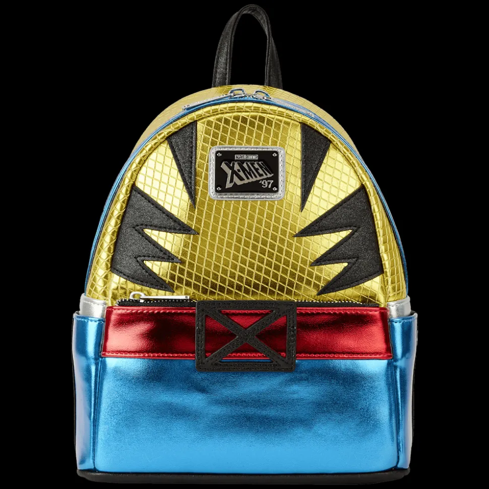 Marvel Mini Backpacks< Metallic X-Men Wolverine Cosplay Mini Backpack