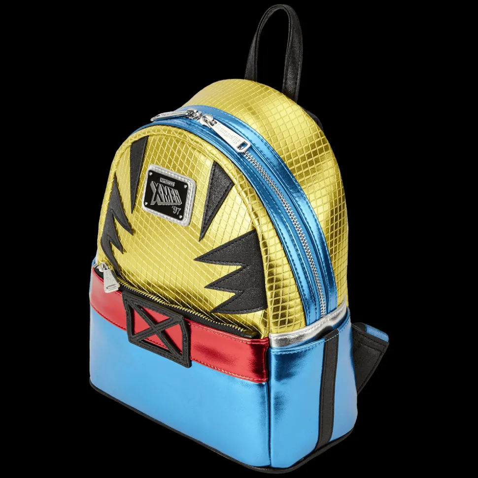 Marvel Mini Backpacks< Metallic X-Men Wolverine Cosplay Mini Backpack