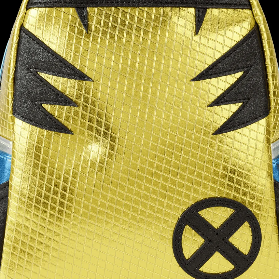 Marvel Mini Backpacks< Metallic X-Men Wolverine Cosplay Mini Backpack