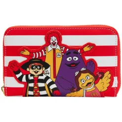 McDonald's Wallets< Ronald Mcdonald And Friends Zip Around Wallet