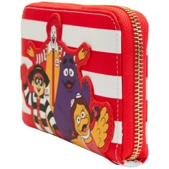 McDonald's Wallets< Ronald Mcdonald And Friends Zip Around Wallet