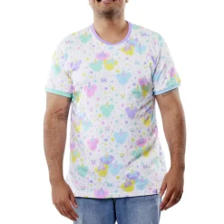 Unisex Disney Tops<Mickey & Friends Birthday Celebration Unisex Ringer Tee