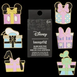 Disney Enamel Pins<Mickey & Friends Birthday Presents Mystery Box Pin