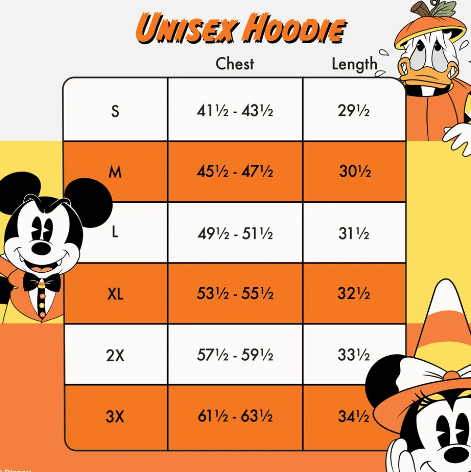 Unisex Disney Tops<Mickey & Friends Candy Corn Unisex Hoodie