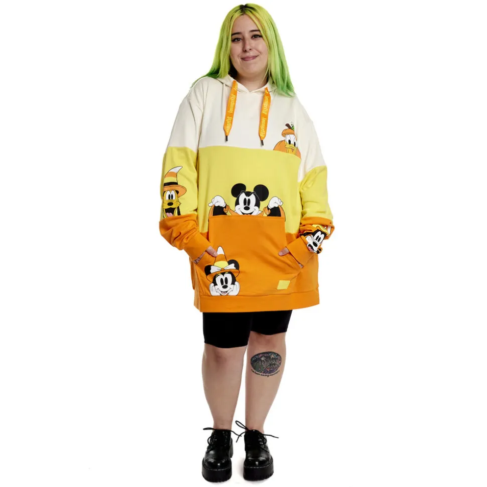 Unisex Disney Tops<Mickey & Friends Candy Corn Unisex Hoodie