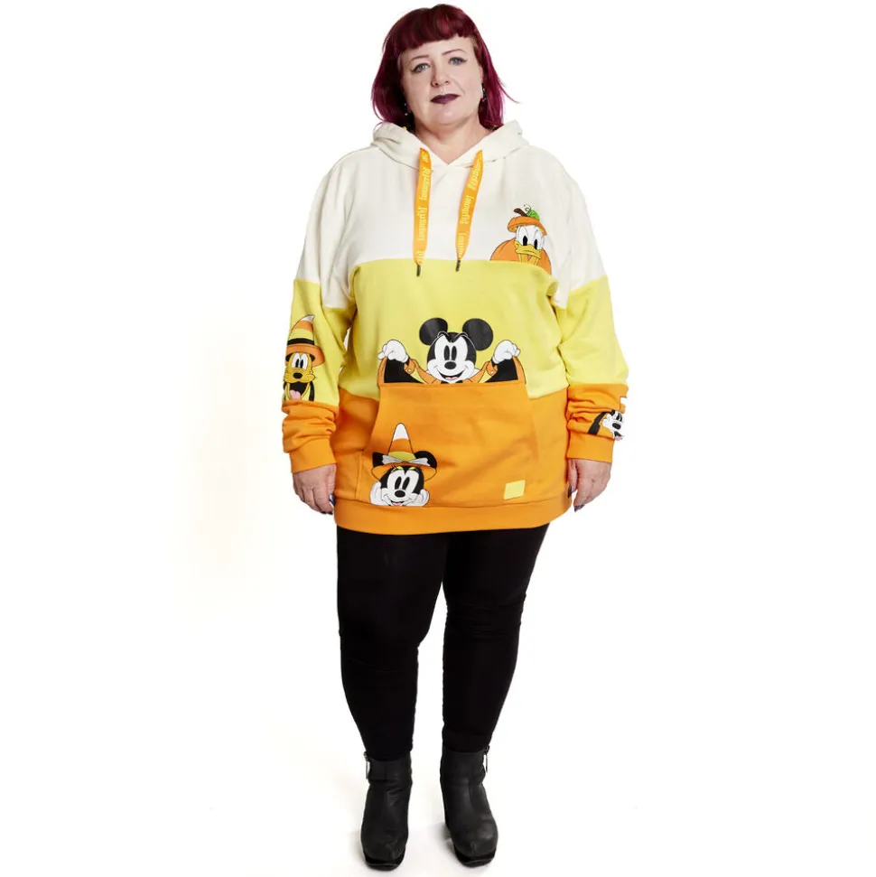 Unisex Disney Tops<Mickey & Friends Candy Corn Unisex Hoodie