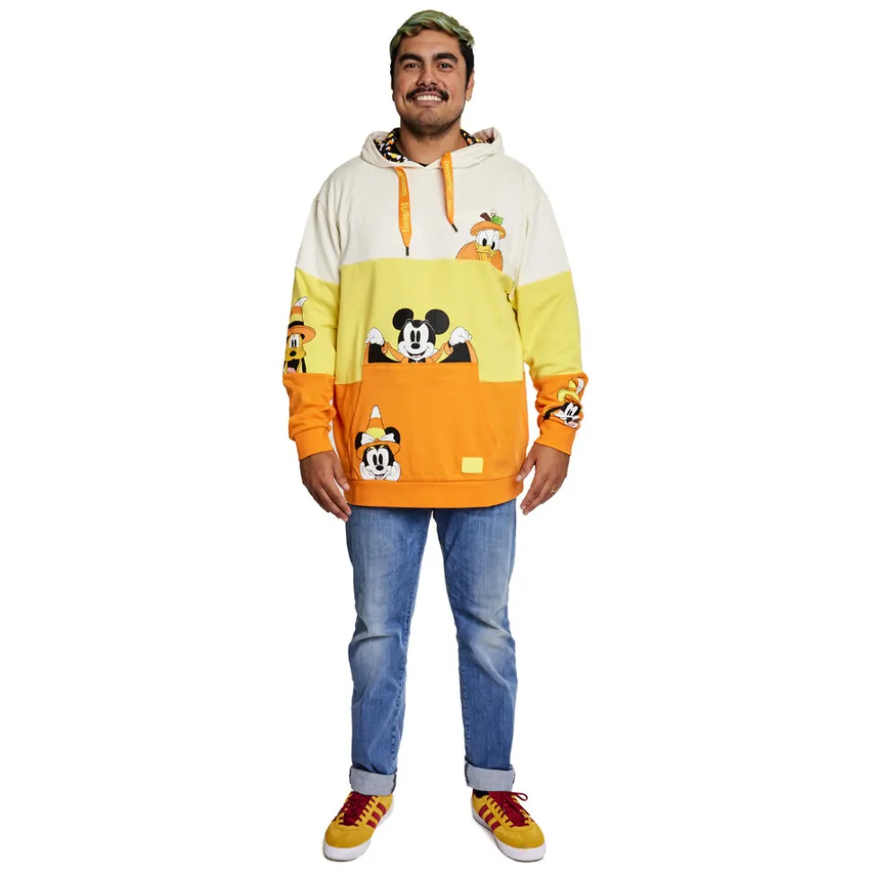 Unisex Disney Tops<Mickey & Friends Candy Corn Unisex Hoodie