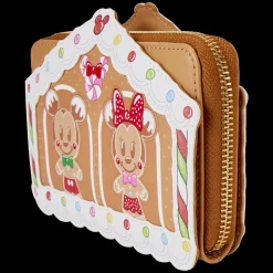 Disney Wallets<Mickey & Friends Gingerbread House Zip Around Wallet