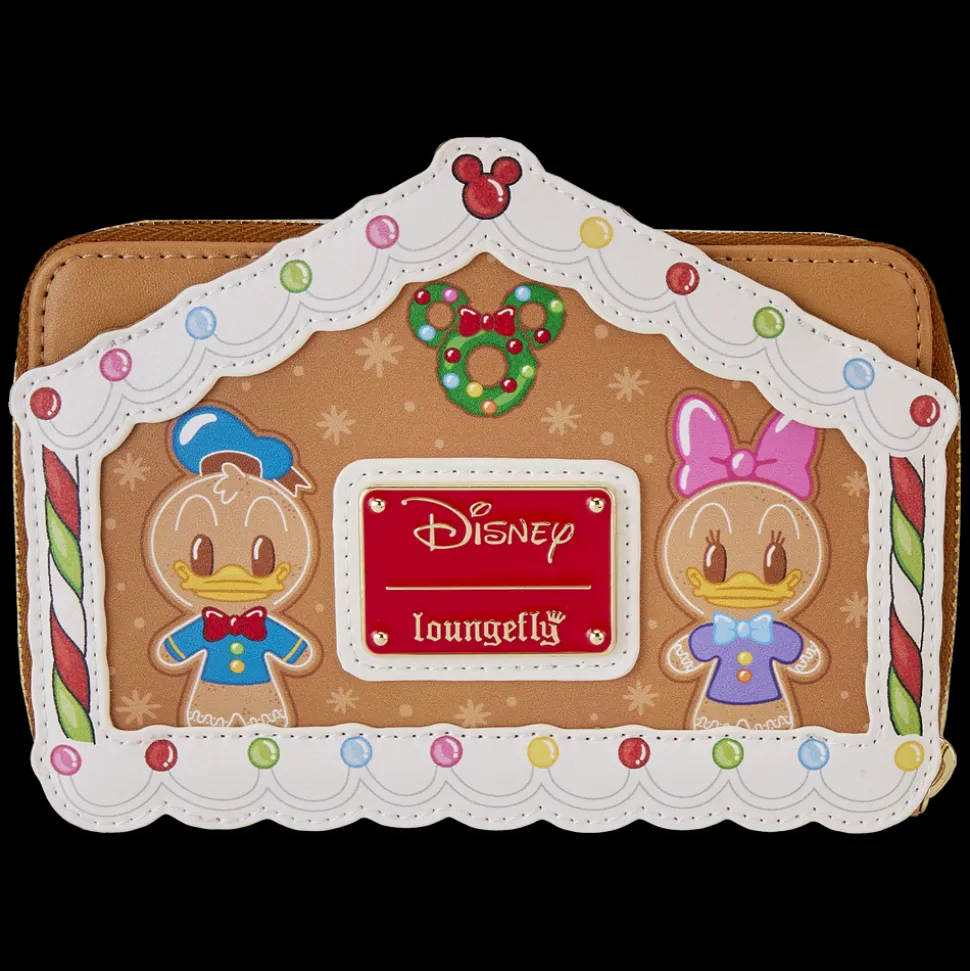 Disney Wallets<Mickey & Friends Gingerbread House Zip Around Wallet