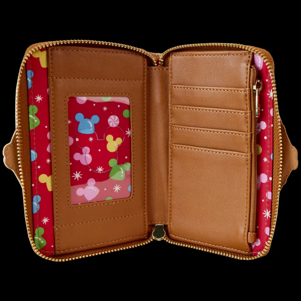 Disney Wallets<Mickey & Friends Gingerbread House Zip Around Wallet
