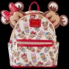 Disney Mini Backpacks<Mickey & Friends Gingerbread Cookie All-Over Print Mini Backpack With Ear Headband