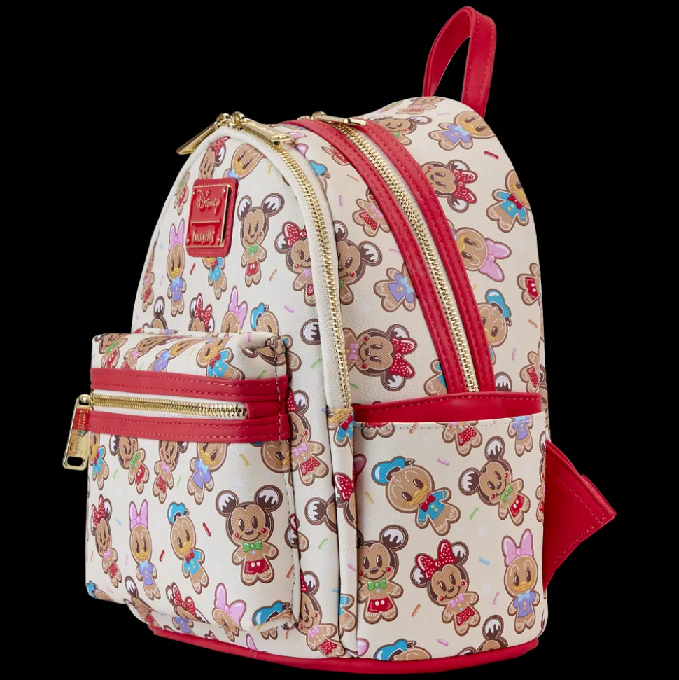 Disney Mini Backpacks<Mickey & Friends Gingerbread Cookie All-Over Print Mini Backpack With Ear Headband