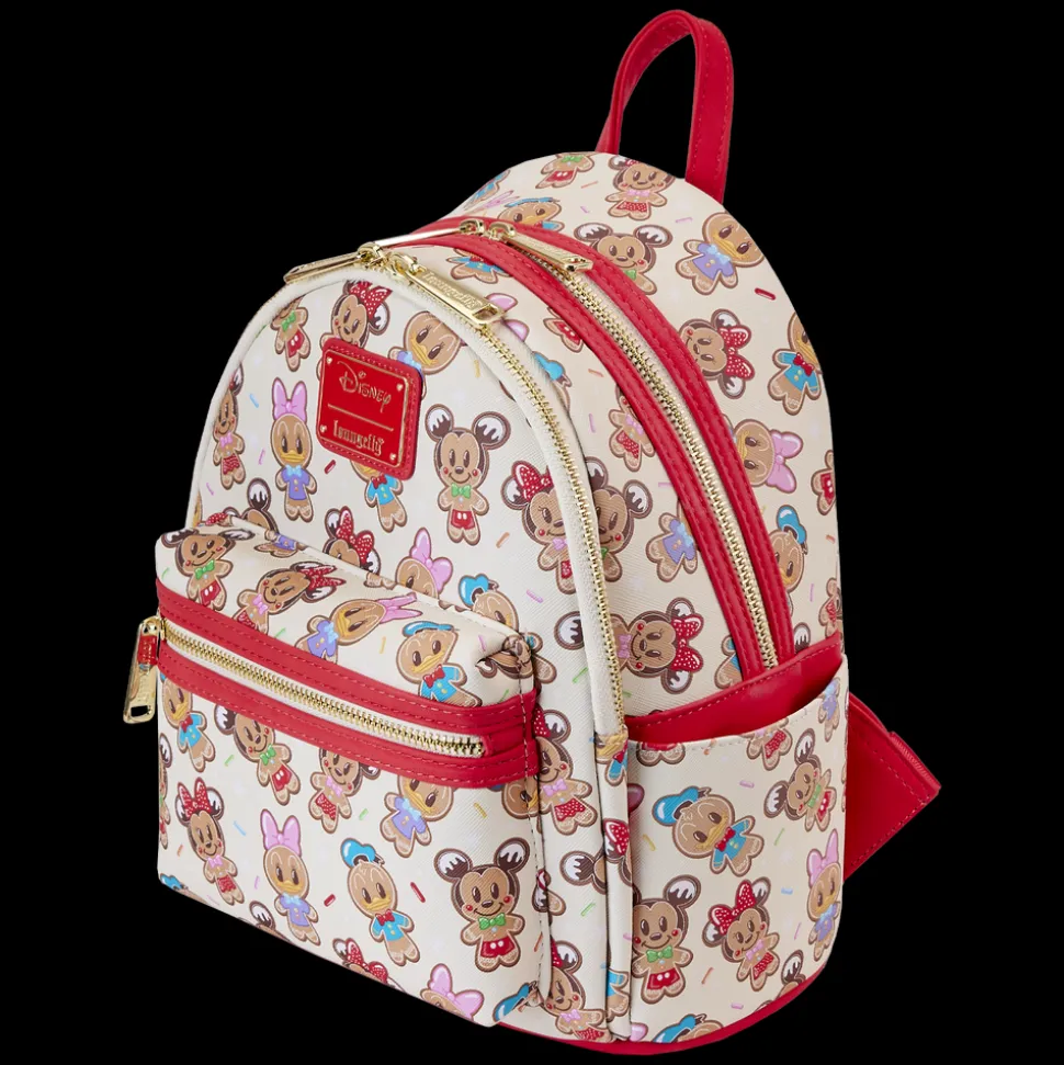Disney Mini Backpacks<Mickey & Friends Gingerbread Cookie All-Over Print Mini Backpack With Ear Headband