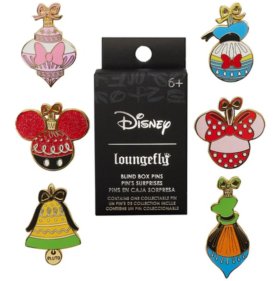 Disney Enamel Pins<Mickey & Friends Ornaments Mystery Box Pin