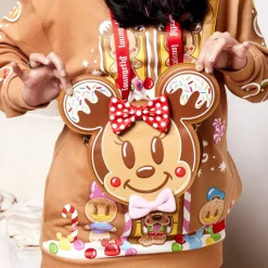 Disney Crossbody Bags<Mickey & Minnie Gingerbread Cookie Crossbody Bag