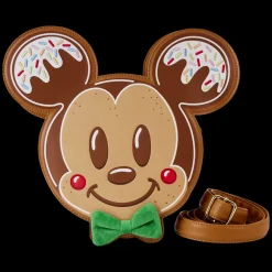 Disney Crossbody Bags<Mickey & Minnie Gingerbread Cookie Crossbody Bag