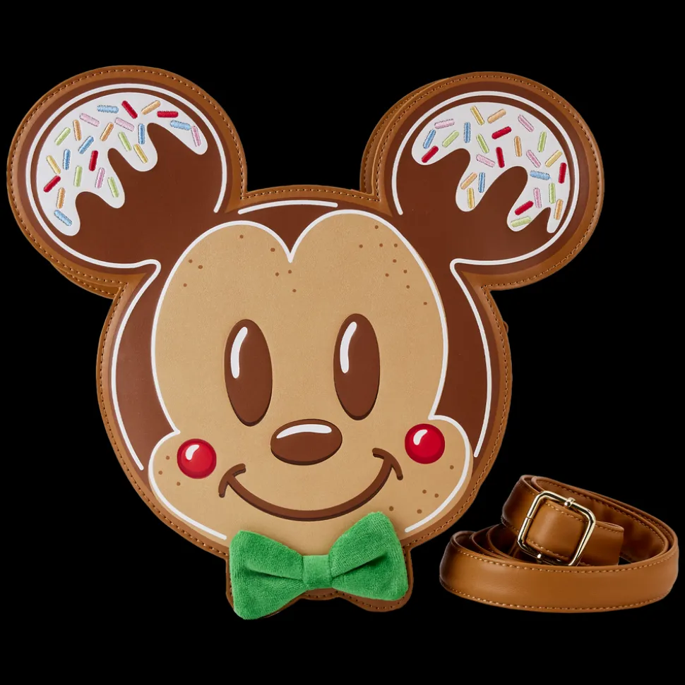Disney Crossbody Bags<Mickey & Minnie Gingerbread Cookie Crossbody Bag