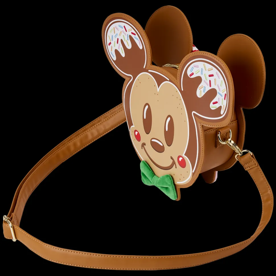 Disney Crossbody Bags<Mickey & Minnie Gingerbread Cookie Crossbody Bag