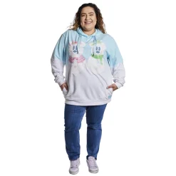 Unisex Disney Tops<Mickey & Minnie Pastel Snowman Unisex Hoodie